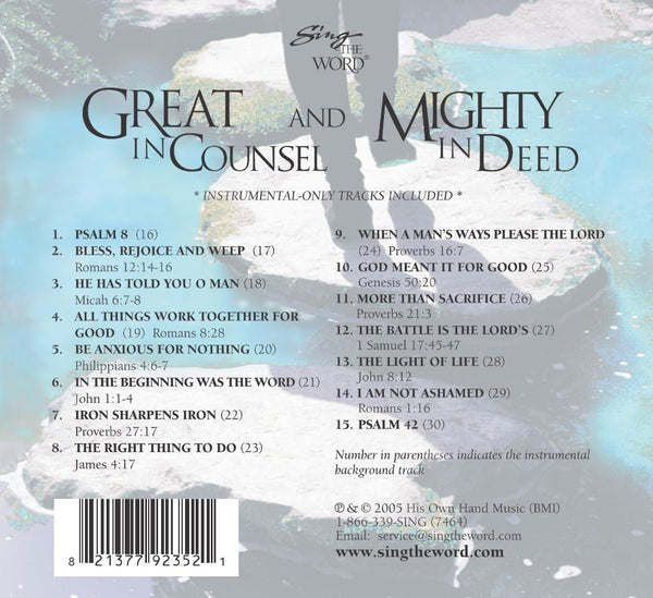 Great In Counsel CD