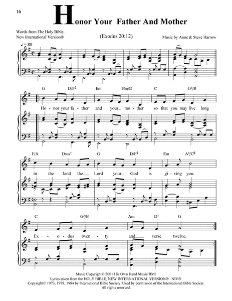 Sing The Word from A to Z Songbook